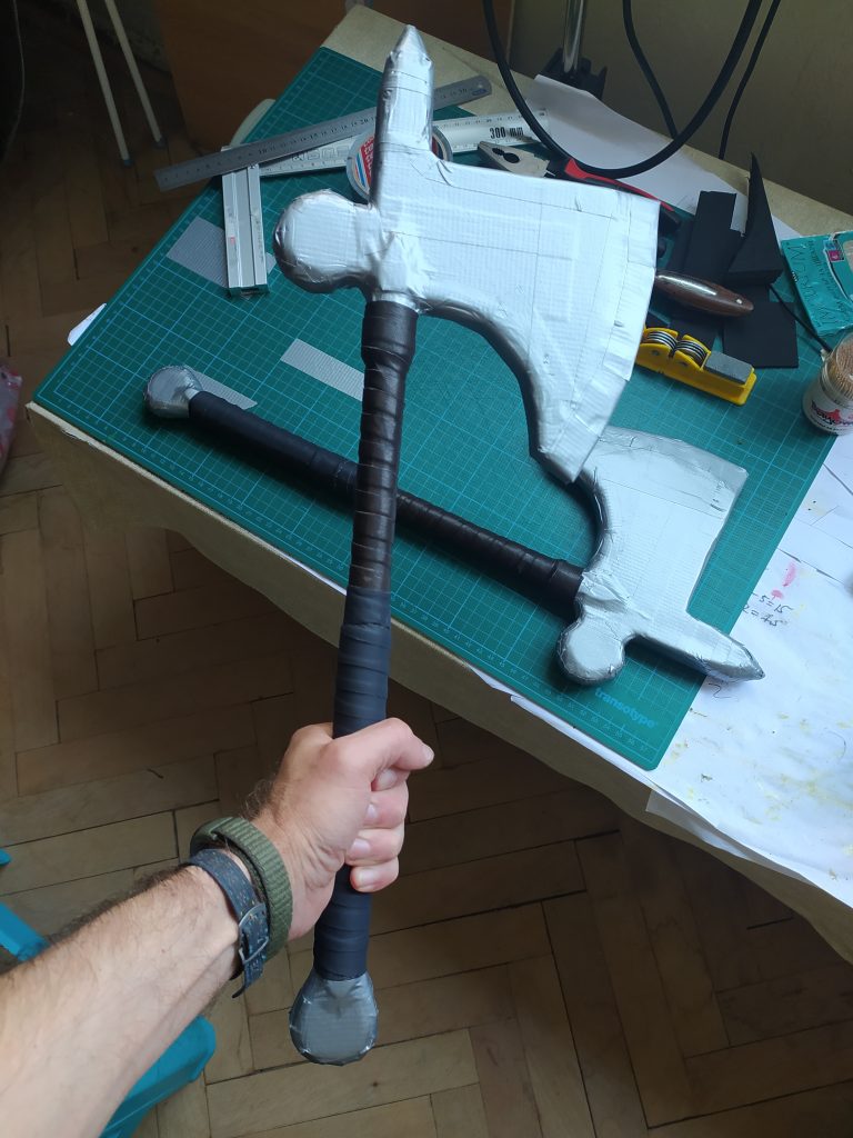 handles and leather